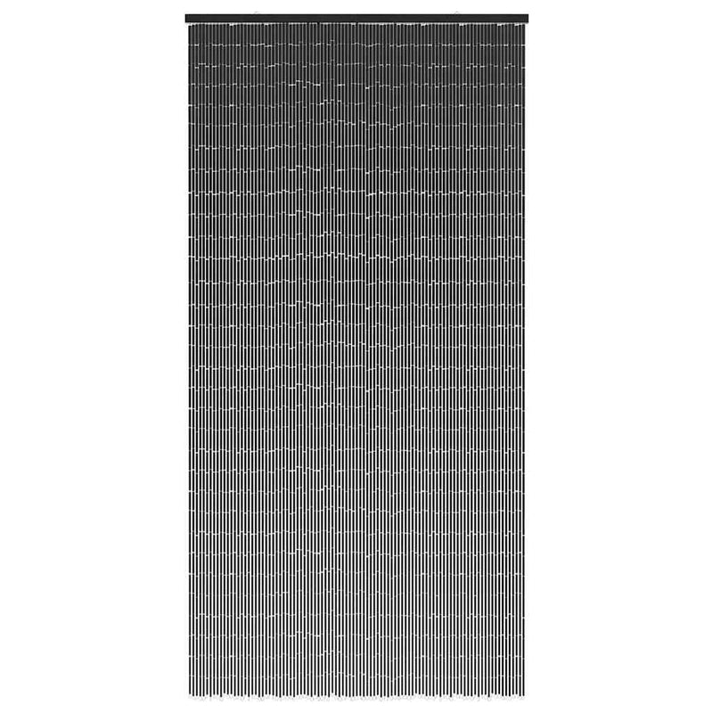 Afbeelding laden in galerijviewer, Vidaxl insectengordijn 90x220 cm bamboe donkergrijs
