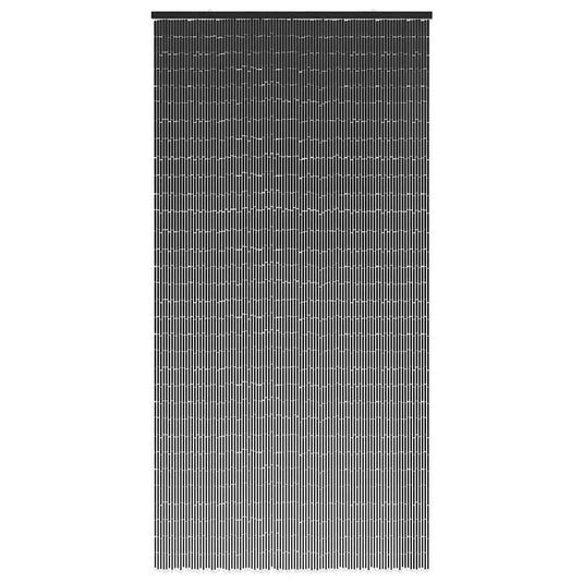 Vidaxl insectengordijn 100x200 cm bamboe donkergrijs