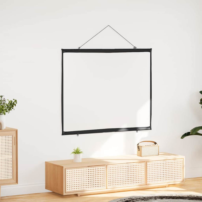 Afbeelding laden in galerijviewer, Vidaxl projectiescherm wandhangend 50 inch 4:3
