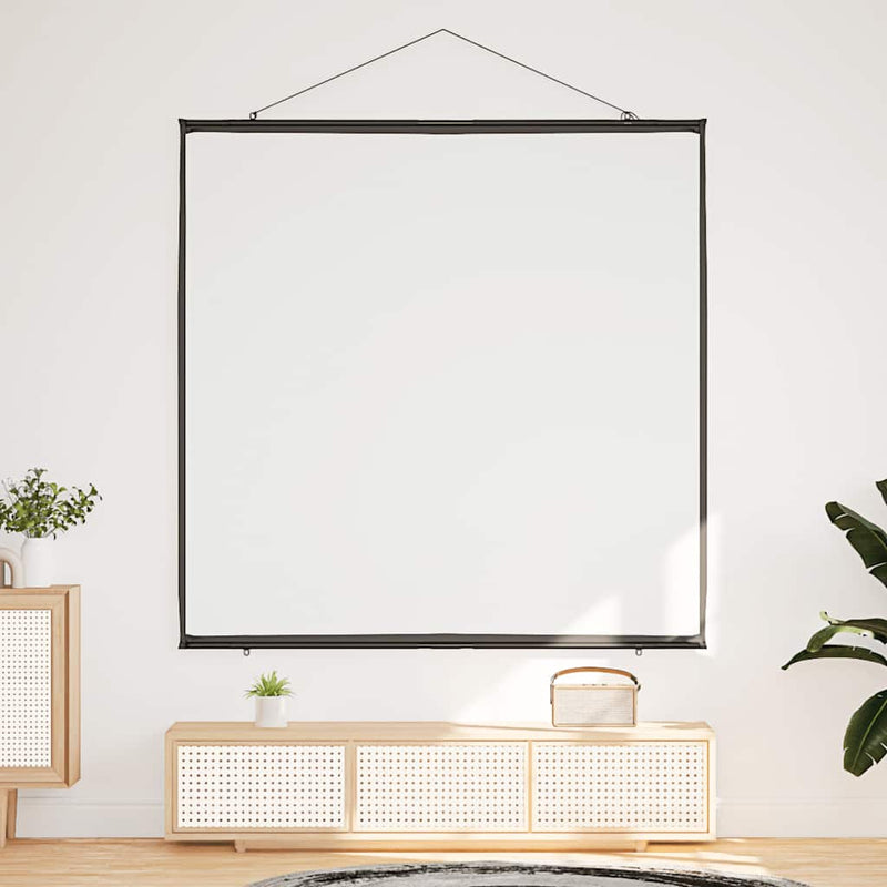 Afbeelding laden in galerijviewer, Vidaxl projectiescherm wandhangend 89 inch 1:1
