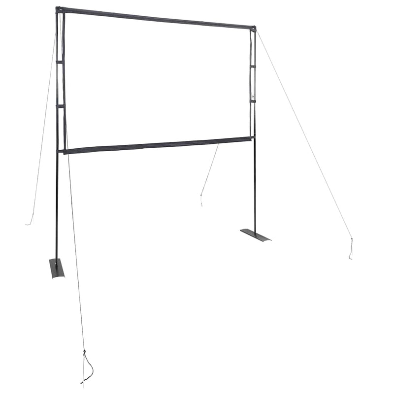 Afbeelding laden in galerijviewer, Vidaxl projectiescherm met standaards 84 inch 16:9

