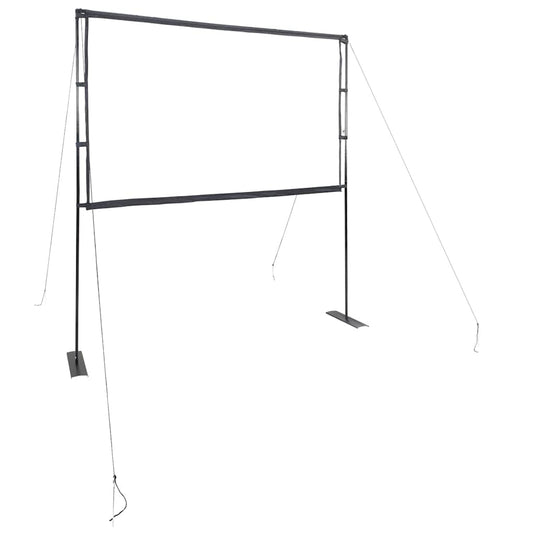 Vidaxl projectiescherm met standaards 90 inch 16:9