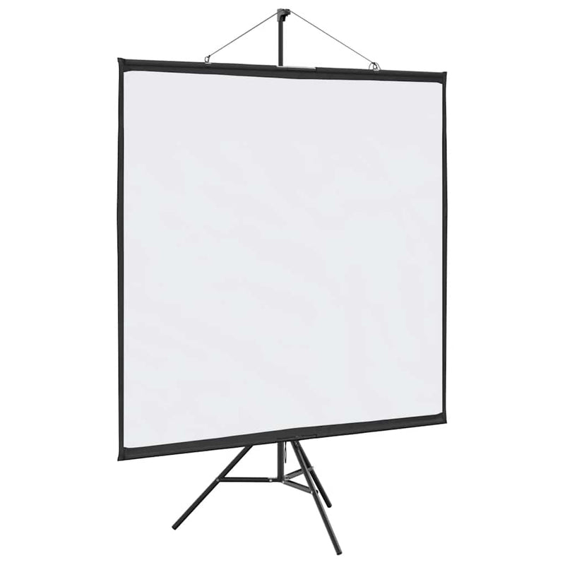 Afbeelding laden in galerijviewer, Vidaxl projectiescherm met statief 72 inch 1:1
