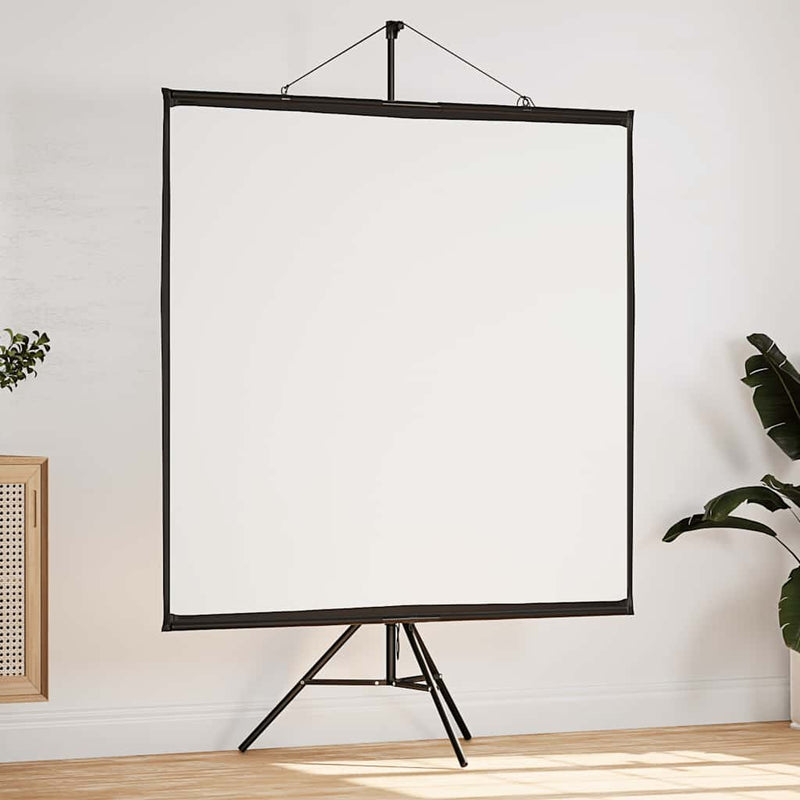 Afbeelding laden in galerijviewer, Vidaxl projectiescherm met statief 72 inch 1:1

