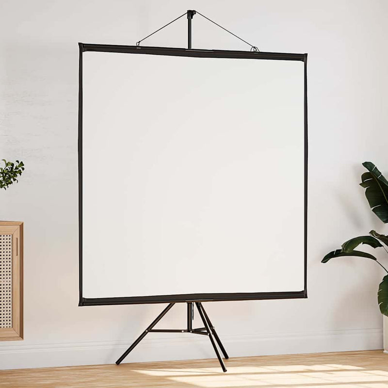 Afbeelding laden in galerijviewer, Vidaxl projectiescherm met statief 81 inch 1:1
