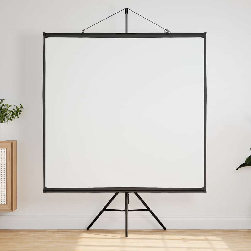Afbeelding laden in galerijviewer, Vidaxl projectiescherm met statief 81 inch 1:1
