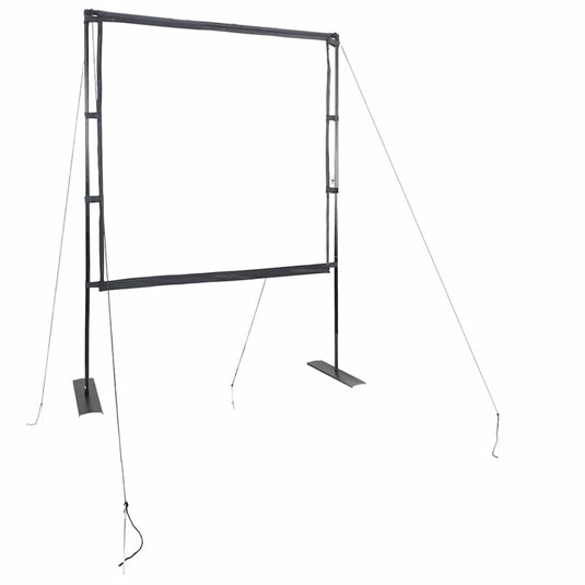 Vidaxl projectiescherm met statieven 89 inch 1:1