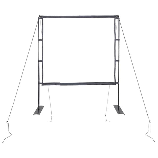 Vidaxl projectiescherm met statieven 89 inch 1:1