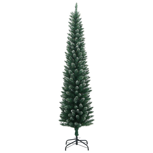 Vidaxl kunstkerstboom smal met 300 led's 180 cm