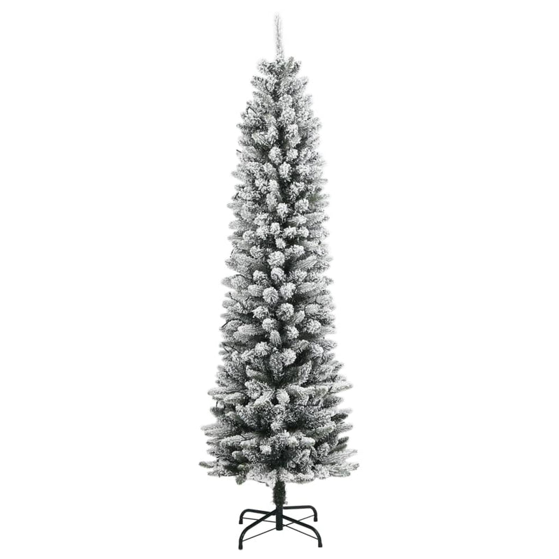 Afbeelding laden in galerijviewer, Vidaxl kunstkerstboom met 300 led's en sneeuw 180 cm
