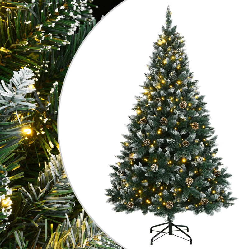 Afbeelding laden in galerijviewer, Vidaxl kunstkerstboom met 300 led's 210 cm
