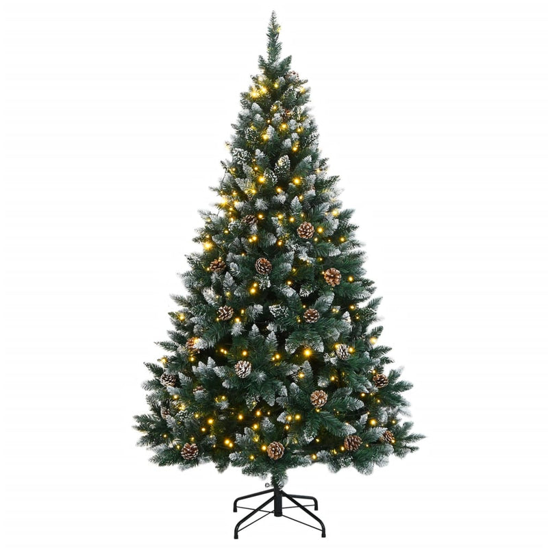Afbeelding laden in galerijviewer, Vidaxl kunstkerstboom met 300 led's 210 cm
