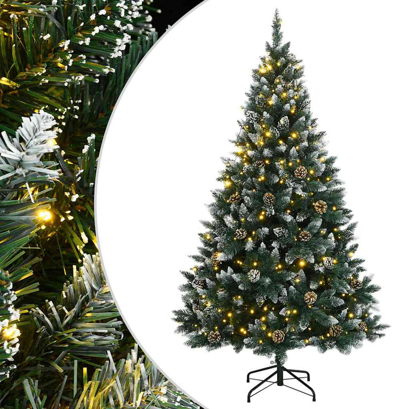 Afbeelding laden in galerijviewer, Vidaxl kunstkerstboom met 300 led's 240 cm
