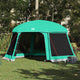 Vidaxl zwembadtent uitneembare buiten- gaaswanden 512x458 cm zeegroen