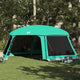 Vidaxl zwembadtent uitneembare buiten- gaaswanden 670x590 cm zeegroen
