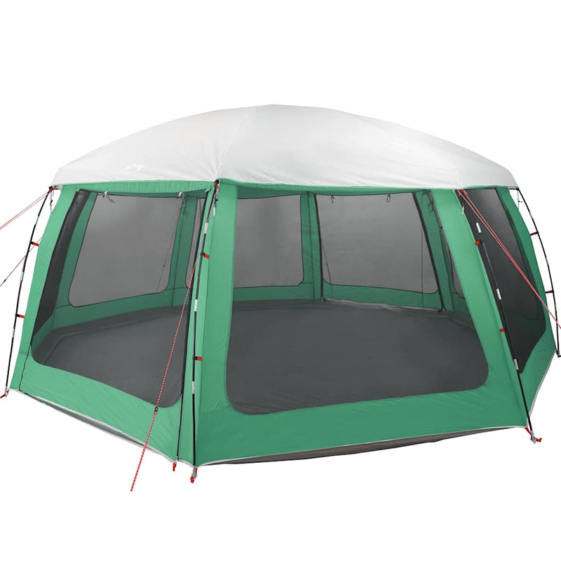 Afbeelding laden in galerijviewer, Vidaxl zwembadtent uitneembare buiten- gaaswanden 690x690 cm zeegroen
