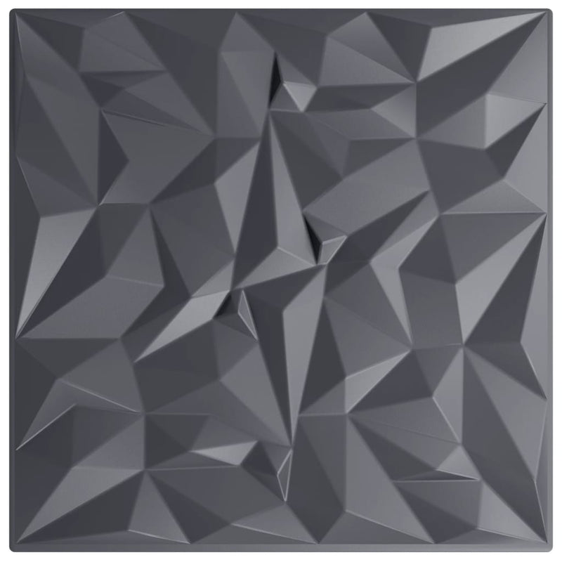 Afbeelding laden in galerijviewer, Vidaxl 24 st wandpanelen amethist 6 m² 50x50 cm xps grijs
