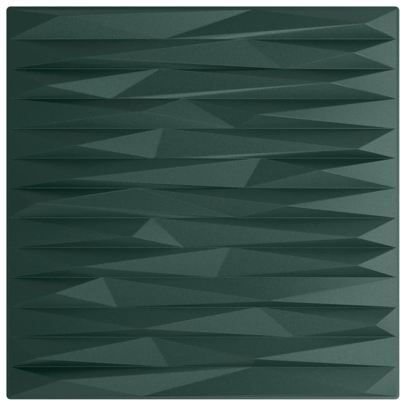 Afbeelding laden in galerijviewer, Vidaxl 12 st wandpanelen steen 3 m² 50x50 cm xps groen
