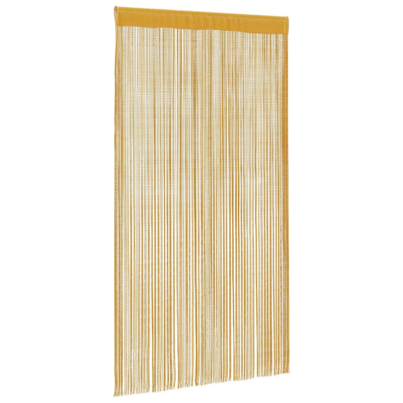 Afbeelding laden in galerijviewer, Vidaxl koordgordijnen 2 st 100x250 cm goudkleurig
