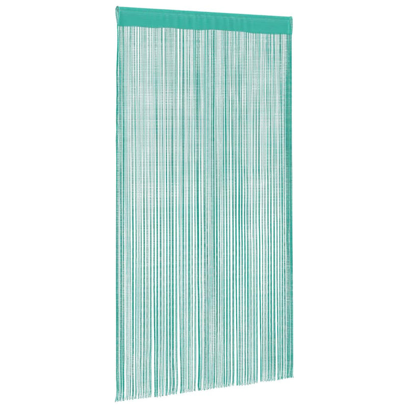 Afbeelding laden in galerijviewer, Vidaxl koordgordijnen 2 st turkoois 100x250 cm
