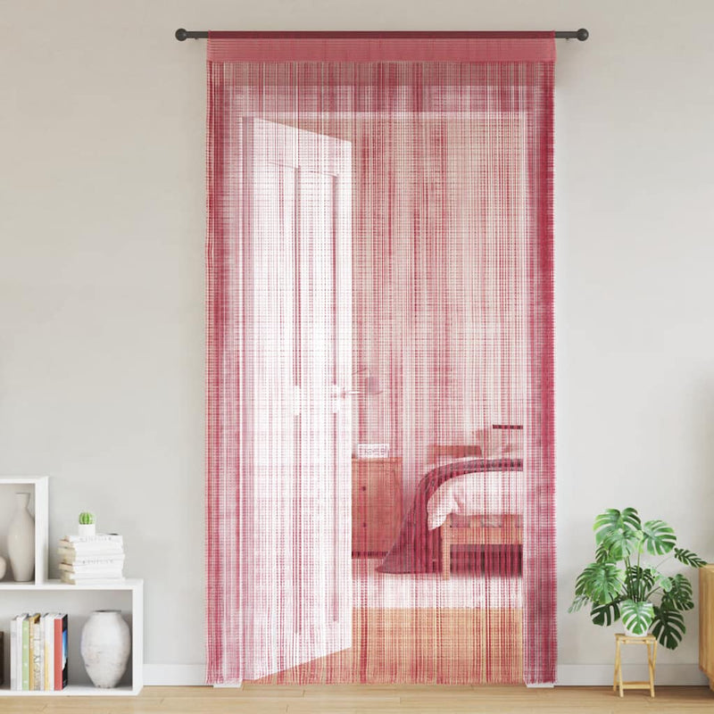 Afbeelding laden in galerijviewer, Vidaxl koordgordijnen 2 st 140x250 cm roze
