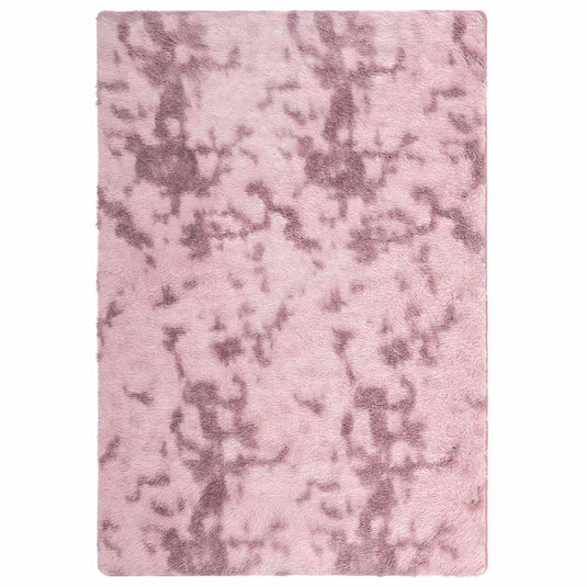 Vidaxl hoogpolig vloerkleed navarra 200x290 cm polyester stoffig roze