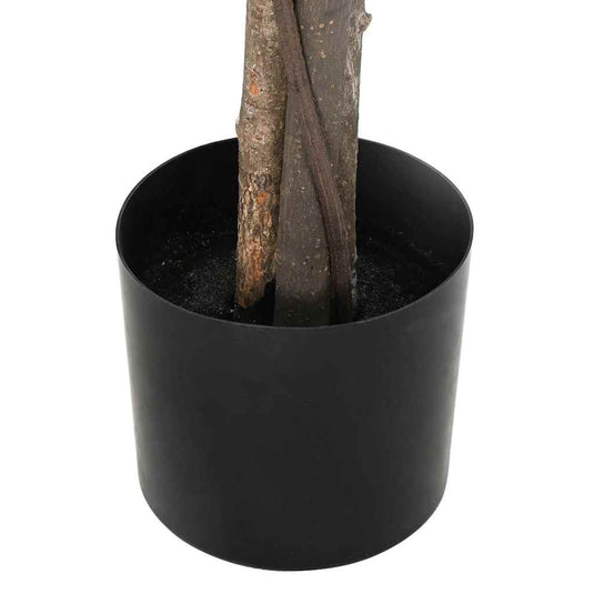 Vidaxl kunst ficus plant 1260 bladeren 200 cm groen