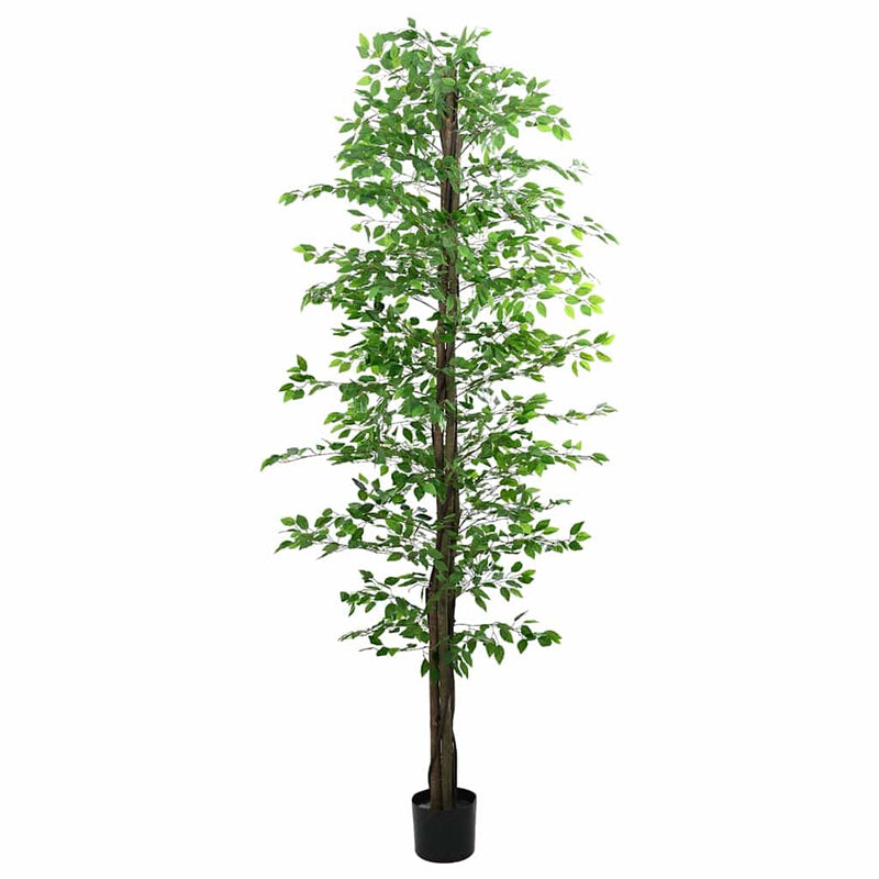 Afbeelding laden in galerijviewer, Vidaxl kunst ficus plant 2016 bladeren 300 cm groen
