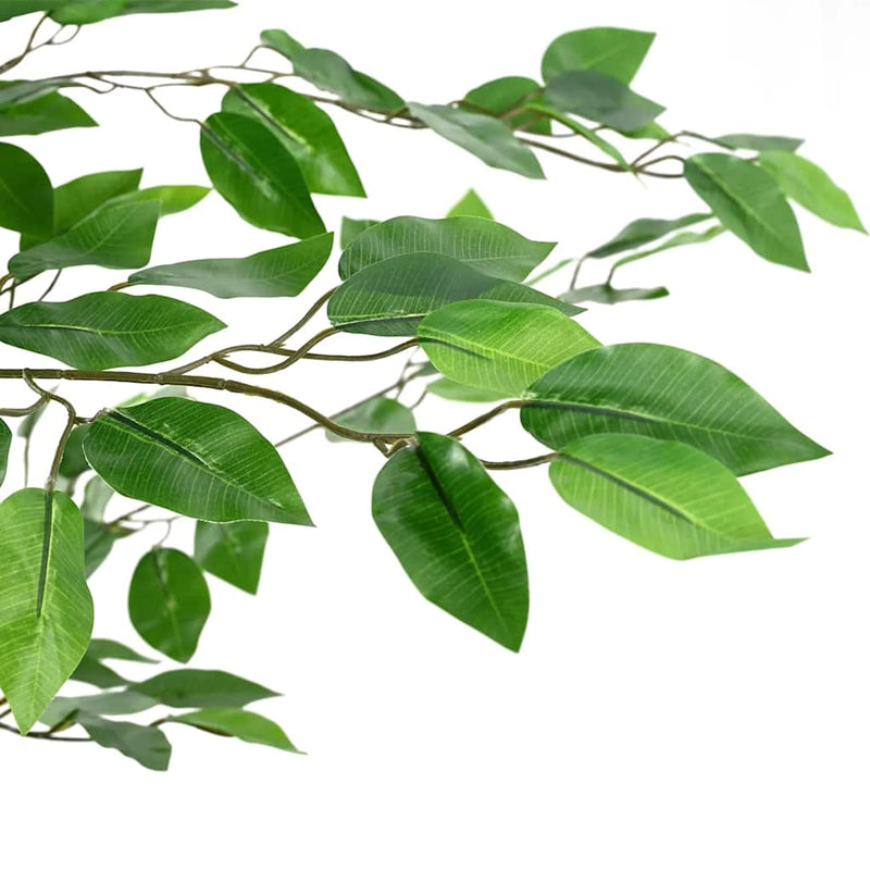 Afbeelding laden in galerijviewer, Vidaxl kunst ficus plant 2016 bladeren 300 cm groen
