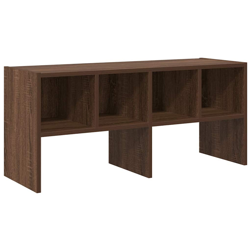 Afbeelding laden in galerijviewer, Vidaxl schoenenrek stapelbaar 89,5x30x40 cm bruin eikenkleur
