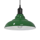Vidaxl hanglamp in hoogte verstelbaar e27 ø31 cm metaal glanzend groen