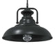 Vidaxl hanglamp e27 ø 31 cm ijzer zwart