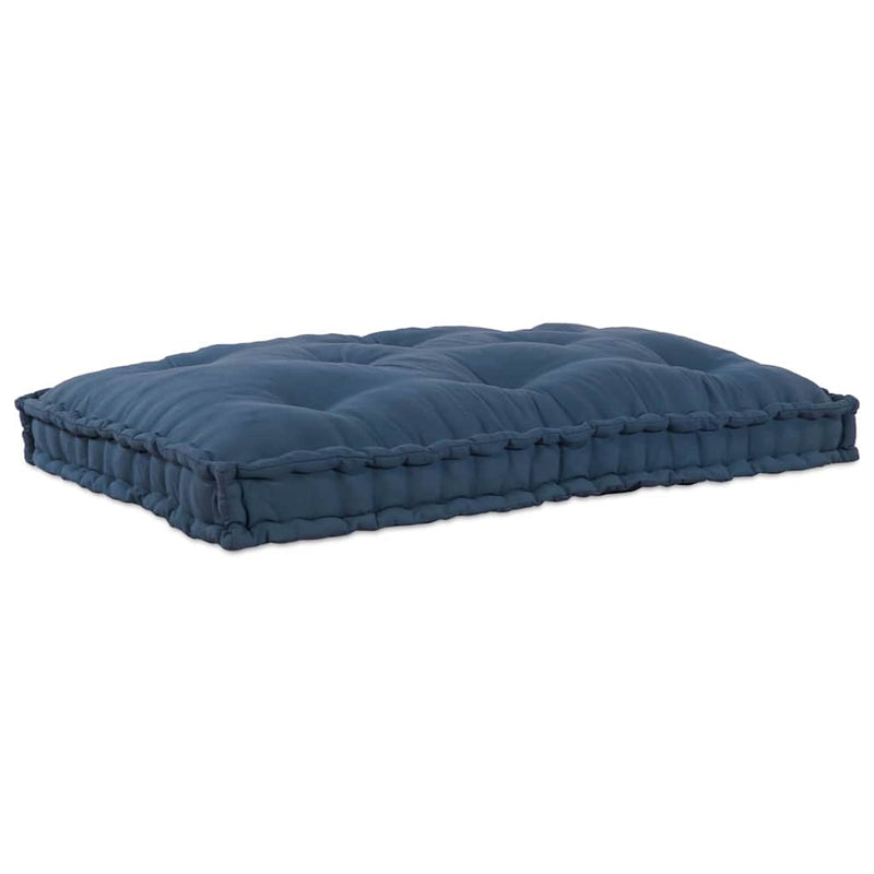 Afbeelding laden in galerijviewer, Vidaxl modulair bank indigo 120 x 80 x 12 cm stof
