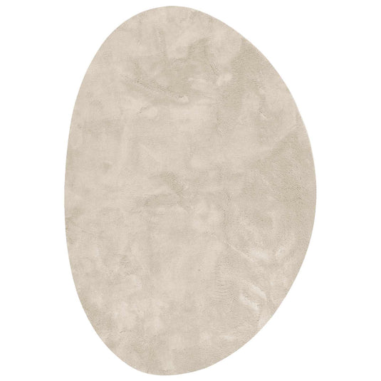Vidaxl vloerkleden huarte beige 120 x 170 cm polyester