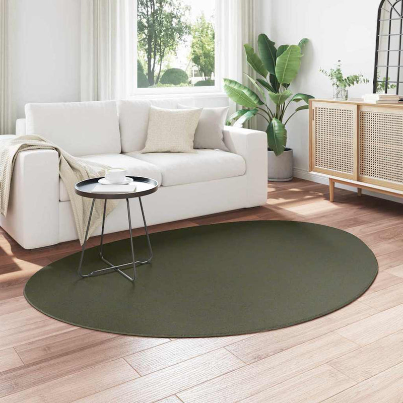 Afbeelding laden in galerijviewer, Vidaxl tapijt huarte bosgroen 140 x 200 cm polyester
