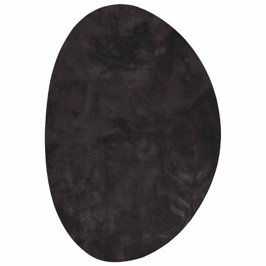 Vidaxl vloerkleden huarte zwart 140 x 200 cm polyester