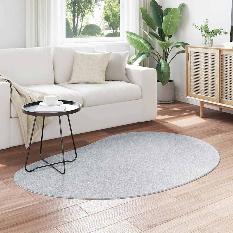 Afbeelding laden in galerijviewer, Vidaxl tapijt huarte grijs 120 x 170 cm polyester
