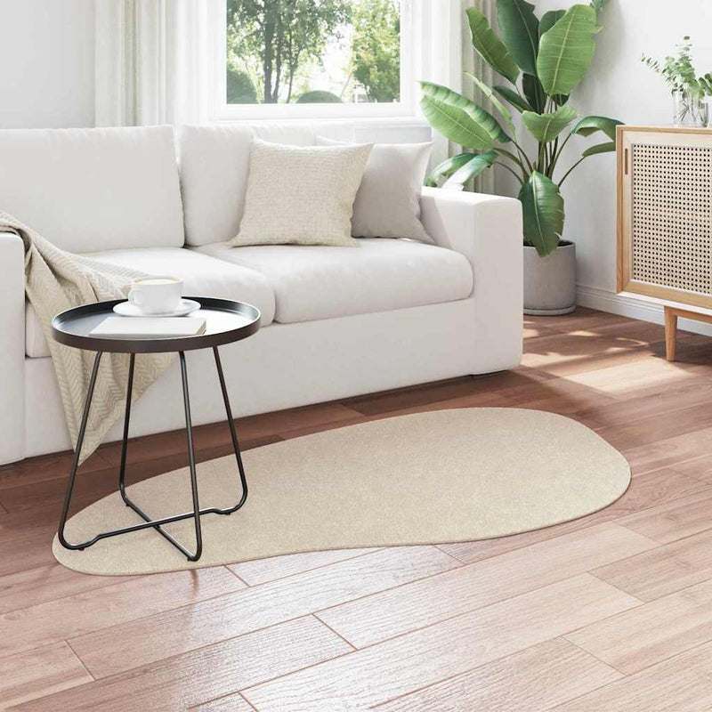 Afbeelding laden in galerijviewer, Vidaxl vloerkleden huarte beige 80 x 150 cm polyester
