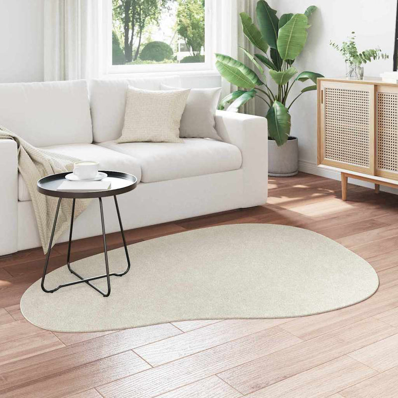 Afbeelding laden in galerijviewer, Vidaxl tapijt huarte crèmekleurig 120 x 170 cm polyester
