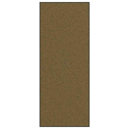 Vidaxl deurmat anders bruin en zwart 120 x 300 cm polyamide en pvc