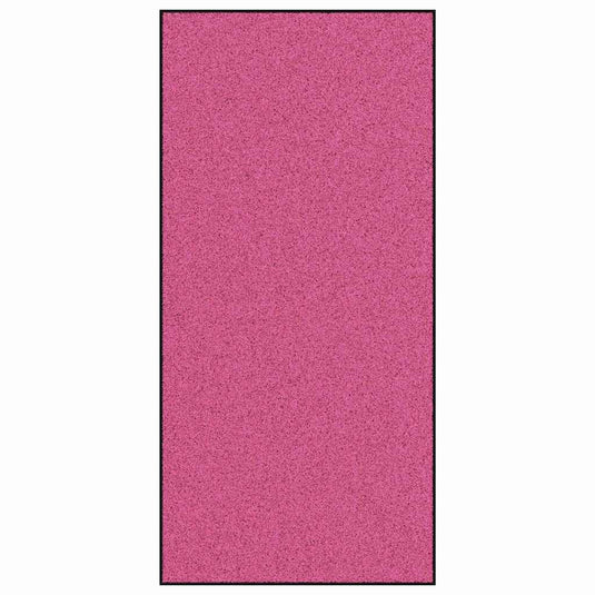 Vidaxl deurmat anders roze en zwart 120 x 250 cm polyamide en pvc