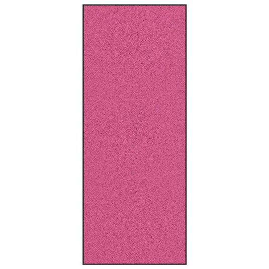 Vidaxl deurmat anders roze en zwart 120 x 300 cm polyamide en pvc