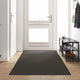 Vidaxl deurmat antraciet en zwart 120 x 350 cm polypropyleen en vinyl
