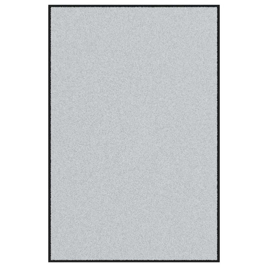 Vidaxl deurmat grijs en zwart 120 x 180 cm polypropyleen en vinyl