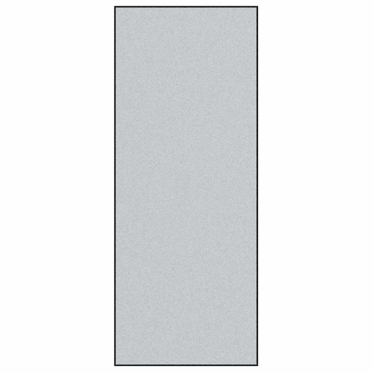 Vidaxl deurmat grijs en zwart 120 x 300 cm polypropyleen en vinyl