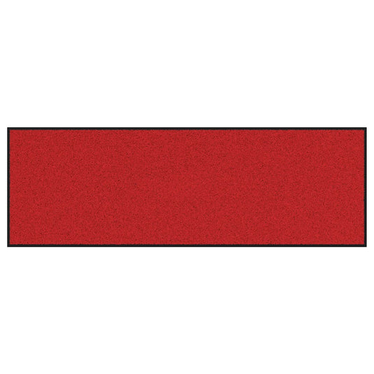 Vidaxl deurmat anders rood en zwart 60 x 180 cm polypropyleen en vinyl