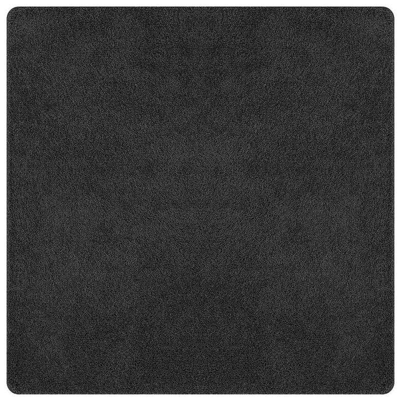 Afbeelding laden in galerijviewer, Vidaxl antislip shaggy tapijt donkergrijs 200 x 200 cm pp
