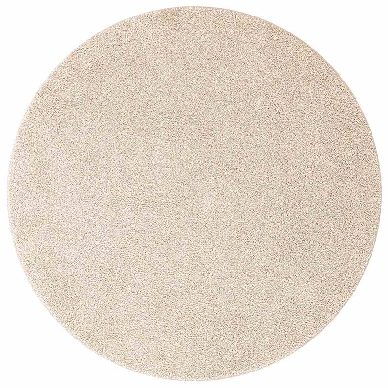 Afbeelding laden in galerijviewer, Vidaxl antislip shaggy tapijt crème 160 x 160 cm pp
