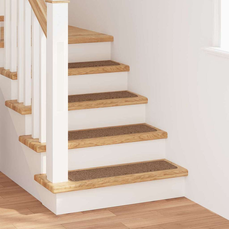 Afbeelding laden in galerijviewer, Vidaxl antislip trapmatten 15 st 75 x 20 cm geel pp rechthoekig

