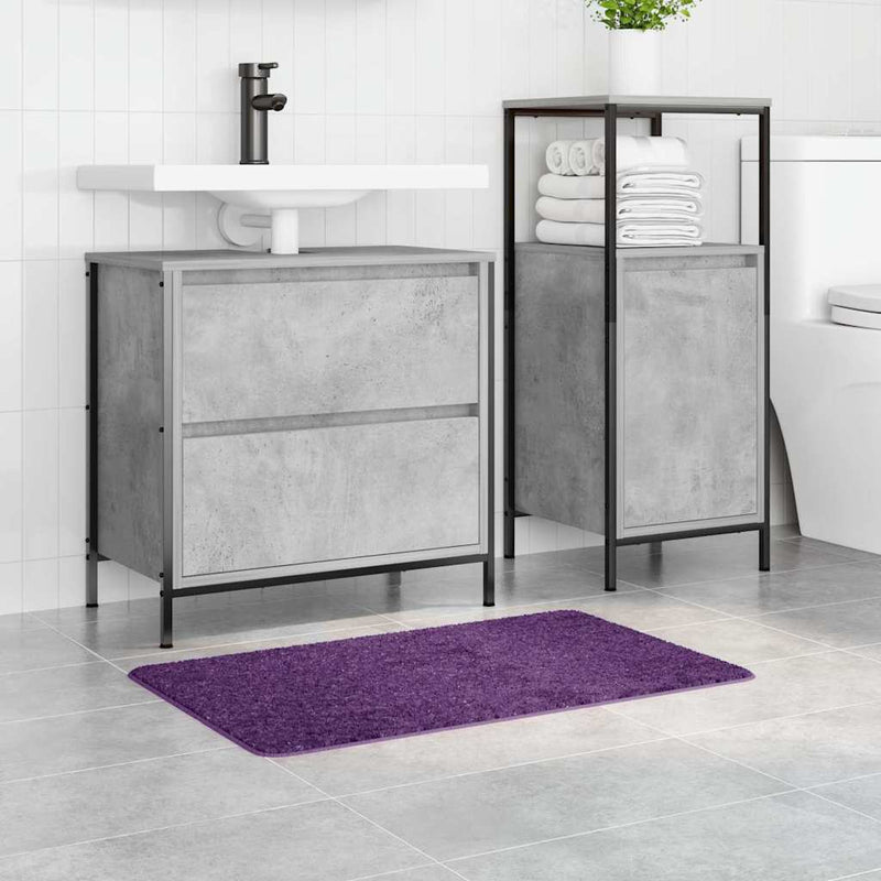 Afbeelding laden in galerijviewer, Vidaxl antislip badmat paars 50 x 80 cm pp
